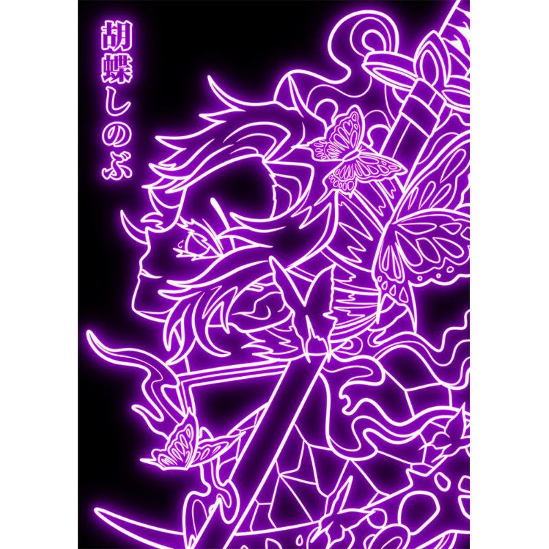 

Постер в неоновом стиле, холст, живопись, японское аниме, мультяшный персонаж, настенное искусство, картина для гостиной, домашний декор, без рамы 21cm×30cm NoFrame