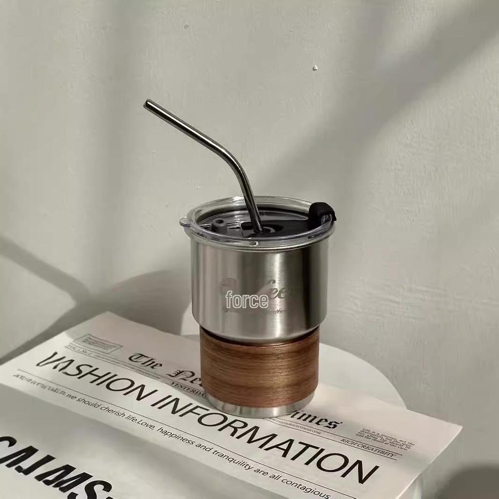 Skládací hrnek z nerezové oceli 304 s víčkem - 480 ml Přenosný venkovní kempingový hrnek