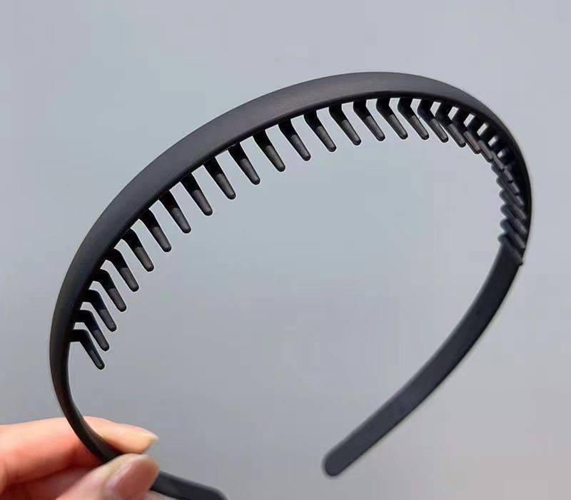 With Toothed Style Diamond Hair Hoop Non Slip Cute Plastic Rhinestone Headband Make Up Face Wash Hairband