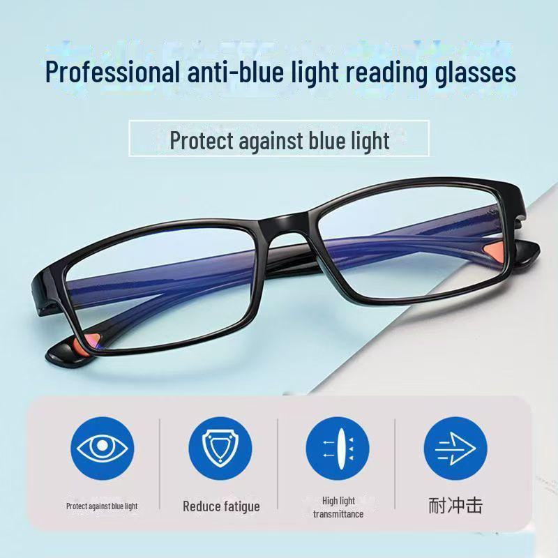 HD-Lesebrille mit Blaulichtfilter für Männer und Frauen – Bifokale Lesebrille für die Nähe und Ferne, ideal für ältere Menschen mit Sehermüdung