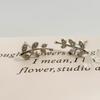 2024 Trendy High-End Leaf Stud Earrings for Women - Elegant Light Luxury Design
