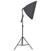 Vidaxl Studio Set with Softbox Lamp, Backdrops and Reflectors