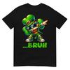 Bruh Dab Leprechaun Funny Kids Boys Men St Patrick Day T-Shirt