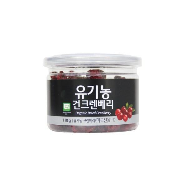 Organic Story Органическая сушеная клюква, 110 г, 1 шт., корейские орехи