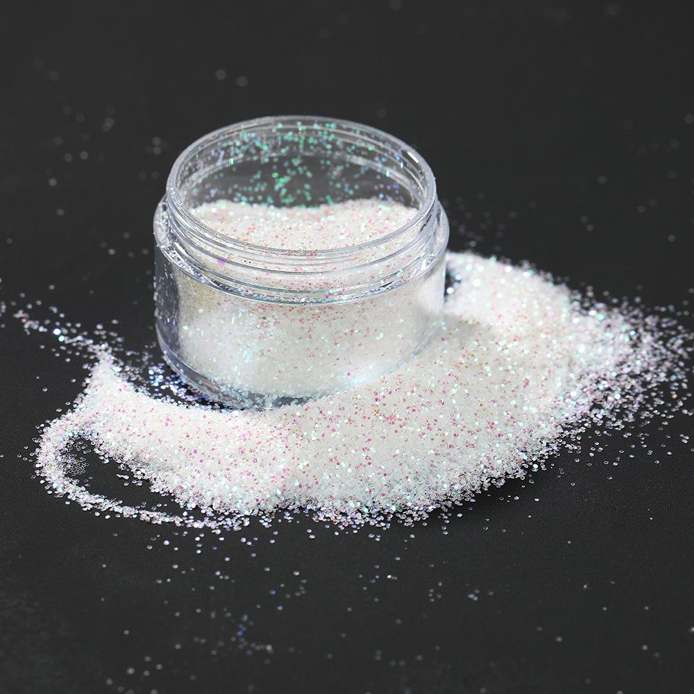 Nicht sinkendes Diamant-Glitzerpulver: Kristall-Epoxid, Feiner DIY-Glitzer, Fließender Sand-Effekt für Schöne Bunte Nägel
