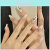Fashionable Retro Cross Nail Stickers For Women Black And White Colors