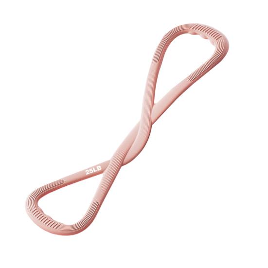 Silikonová fitness odporová guma Protiskluzová osmičková cvičební elastická guma 25/35 liber Muži Ženy Paže Rameno Strečink Silový trénink Napínací lano