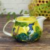 Waza No Kura Stylish Japanese Tableware Kutani Ware Teapot by Yoshidaya with Tea Ceramic Made In Perfect for Birthday Gifts Strainer, High-Quality