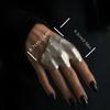 Creative Exquisite Irregular Ring Vintage Light Luxury Wrinkled Joint Ring Funny Finger Accessories Gifts