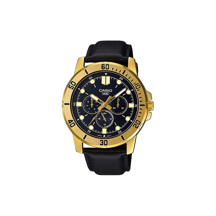 CASIO Men Standard Series Black Watch MTP-VD300GL-1E MTP-VD300GL-1E Black Strap