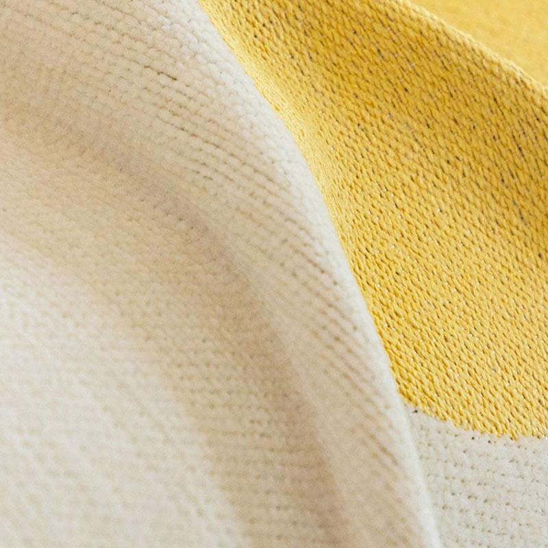 Pastoral Gingko Leaf Printed Tassel Sofa Towel All-Inclusive Sofa Cover for Four Seasons Dust-Proof Couch Slipcover for Home