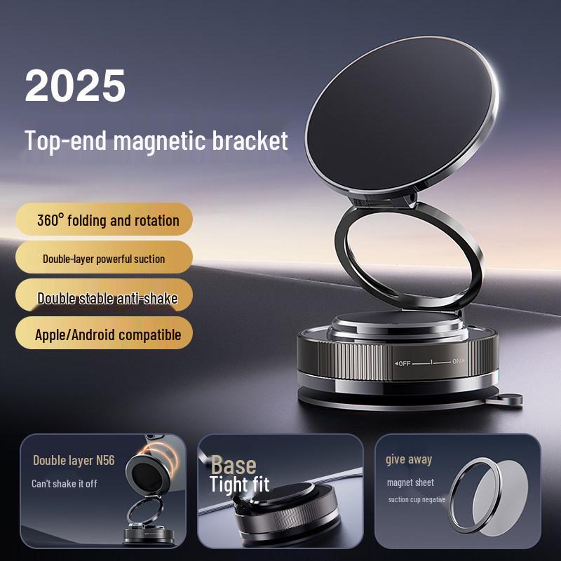 

Magnetic Suction Cup Car Phone Holder for Navigation No Specification