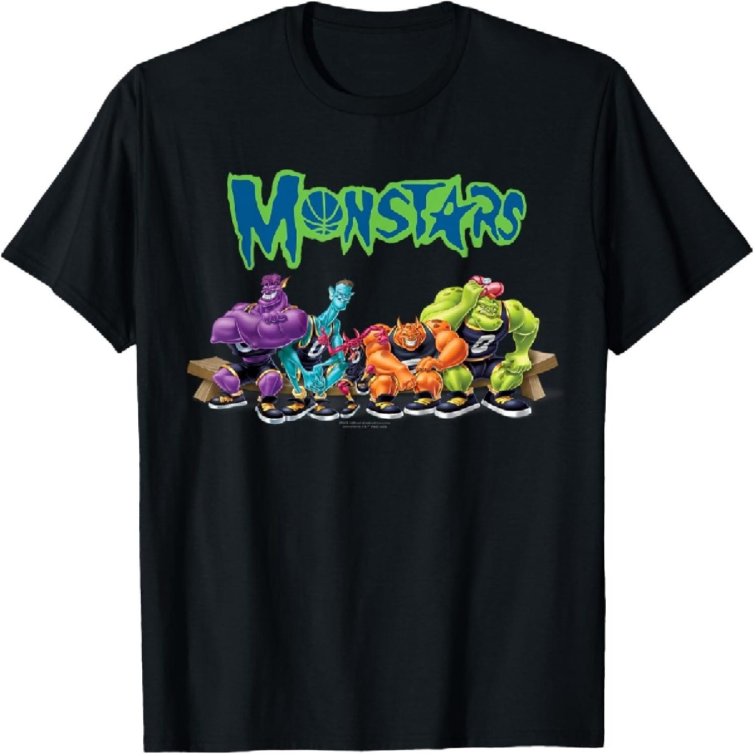 Space Jam Monstars Group T-Shirt S разноцветный