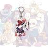 Undertale Schlüsselanhänger Anime Schlüsselring Männer Frauen Acryl Auto Cosplay Handy Tasche Anhänger Anhänger Party Kinder Geschenk Schmuck Spielzeug