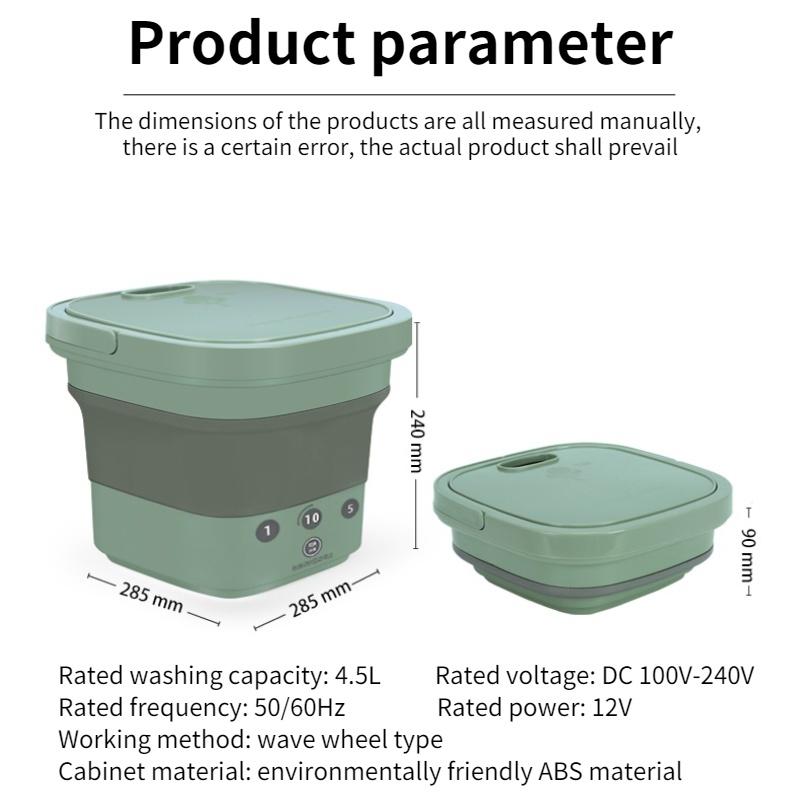Household Foldable Washing Machine Cleaning Underwear Socks Artifact Portable Special For Traveling