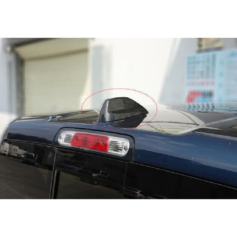 For Dodge Ram 1500 2019-2024 Carbon Fiber Shark Fin Antenna Aerial Cover Trim