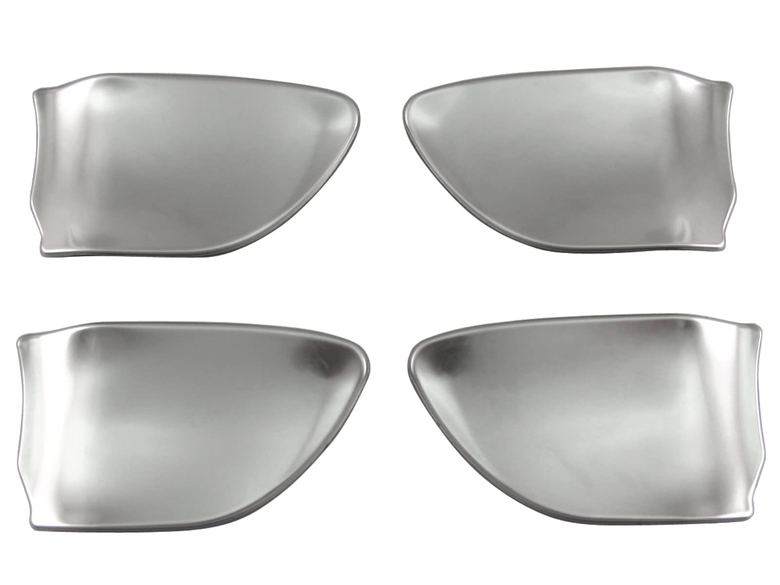 

BRIGHTZ Stainless Steel Inner Door Handle Satin for Skyline V37 and Covers, Plated, 4-Piece, Silver, (INS-DHC-200), RV37, HV37, HNV37, YV37, ZV37.