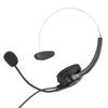 Call Center Headset with Microphone Hands Free Noise Cancelling Monaural Earpiece with 3.5mm Interface for Desk