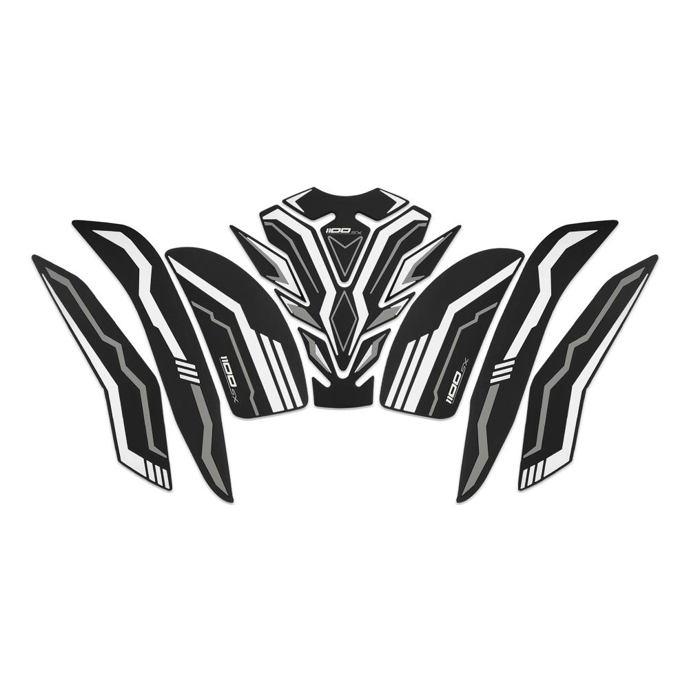 For Ninja 1100 SX 2025 Ninja1100sx 2025 Motorcycle Accessories Frosted Tank Stickers NINJA 1100SX Thickened Fuel Tank Protector