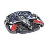 Texas Flag Bull Head Belt Buckle - Western Style Fashion Accessory