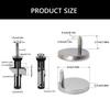 Toilet Cover Screw Buckles Toilet Seat Hinge Connector Fixing Bolts Toilet Seat Hinge Fitting Screw Mounting Hardware