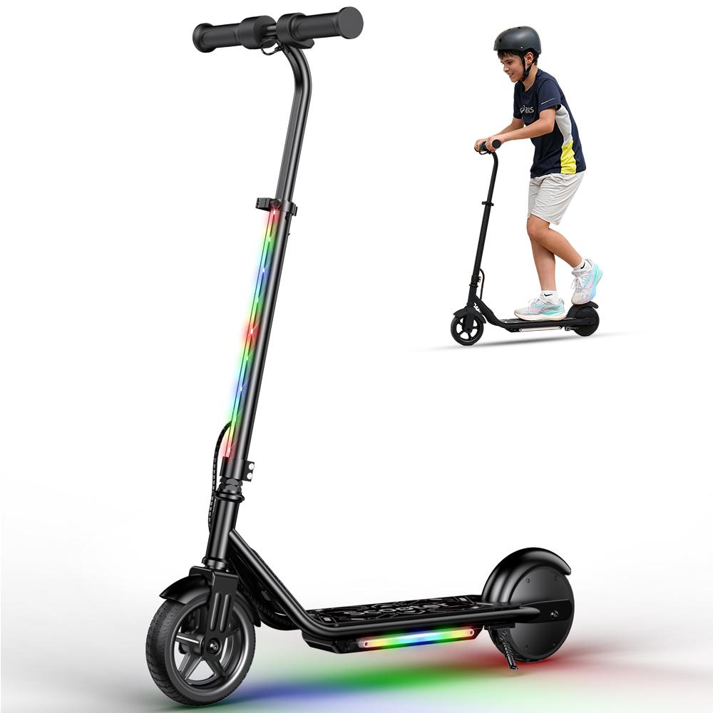 iScooter K2Pro Elsparkcykel för Barn 150W Motor, 3 Hastighetslägen, Dubbla Bromsar, Justerbar Höjd, Magnetisk Laddning  CE-certifierad