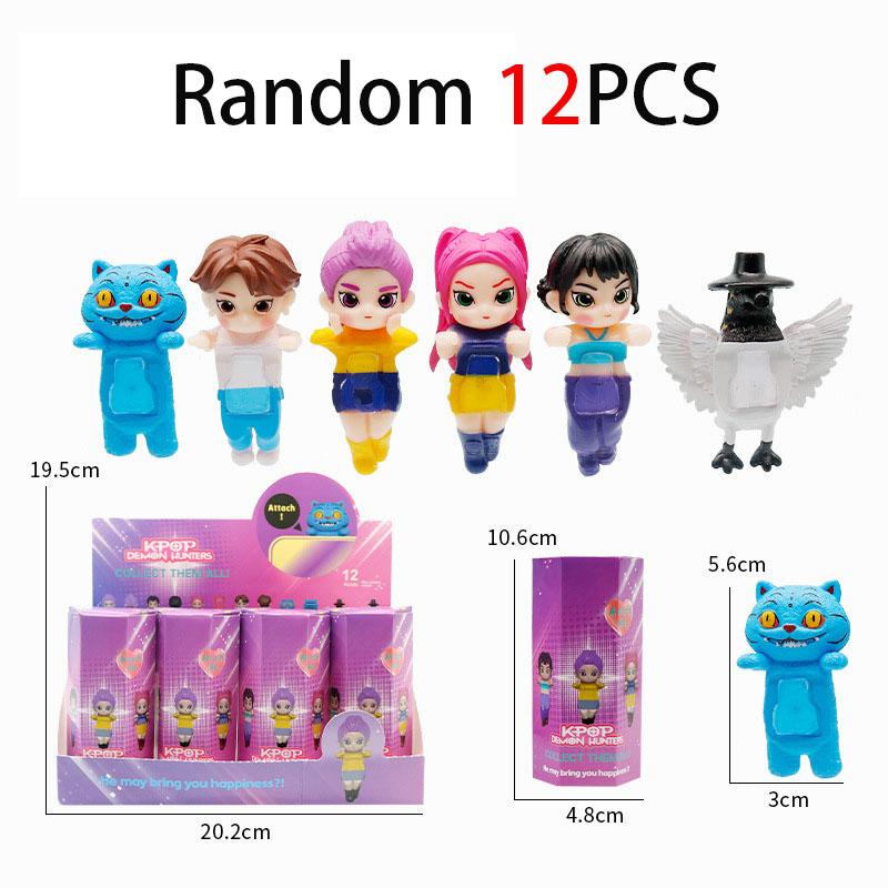 New Witch Hunting Team Party Angel Doll Decoration Desktop Case Trendy Play Model Handmade Blind Box