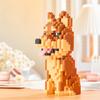 Bloques de construcción Linkgo Connection Collie Husky Bulldog Corgi Schnauzer Modelo 3D Animal Perro Mini Ladrillos Figura Juguetes Para Regalo De Niños