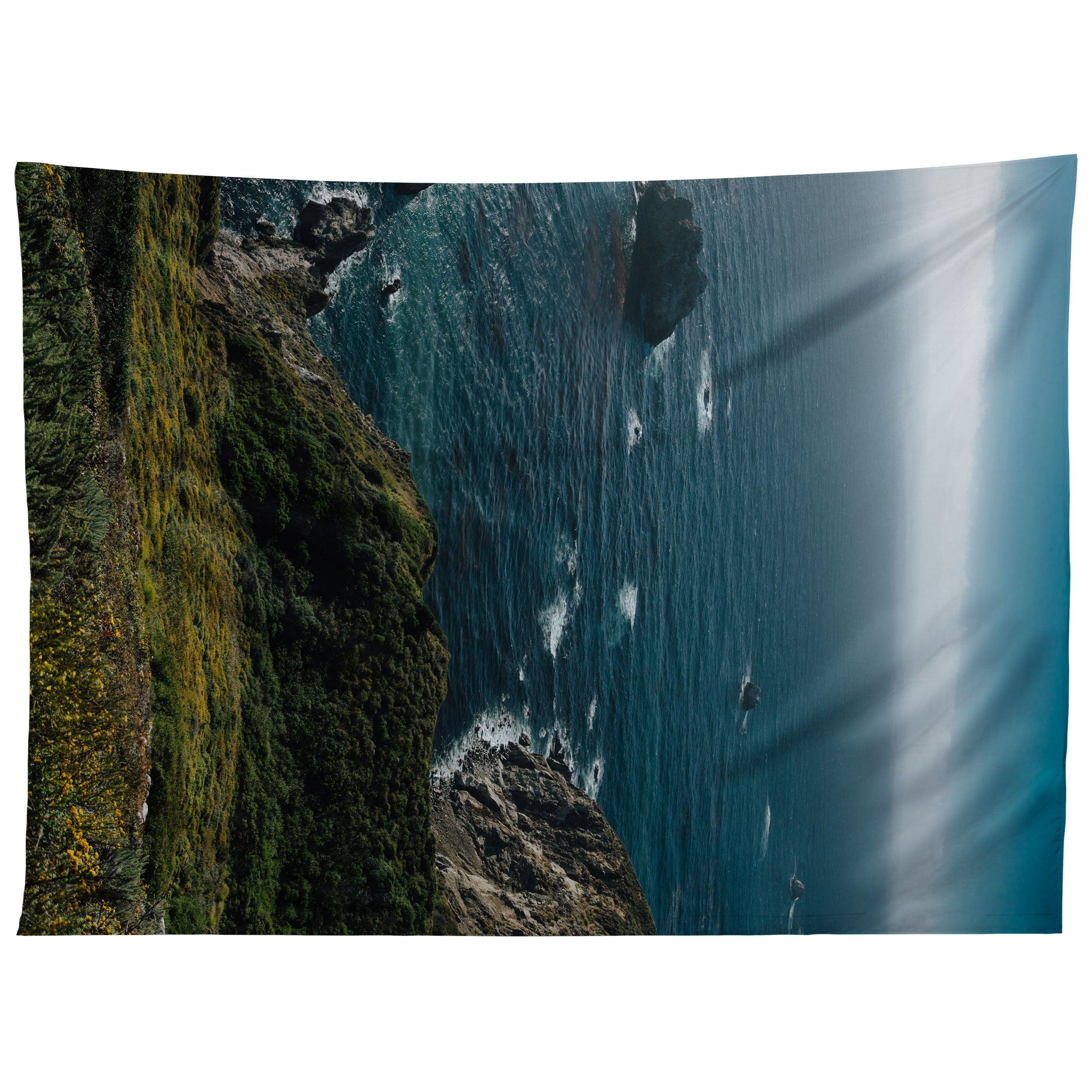 BIG SUR CALIFORNIA V tapestry 75x100