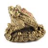 Brass Golden Toad Three Legged Toad Lucky Pray Decoration Shop Parlor Opening Gift (1)