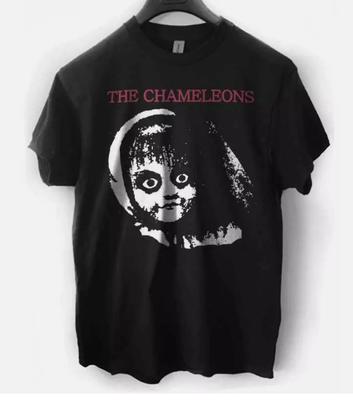 La camiseta de la banda The Chameleons Reino Unido post punk guion del puente Camiseta Unisex