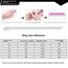 Square Retro Black Rings Jewelry Glass Stone Rings Simple Black Stone Square Ring  Funerals
