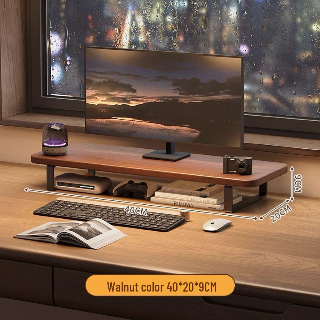 Desktop Monitor Riser and Organizer Stand for Office & Gaming