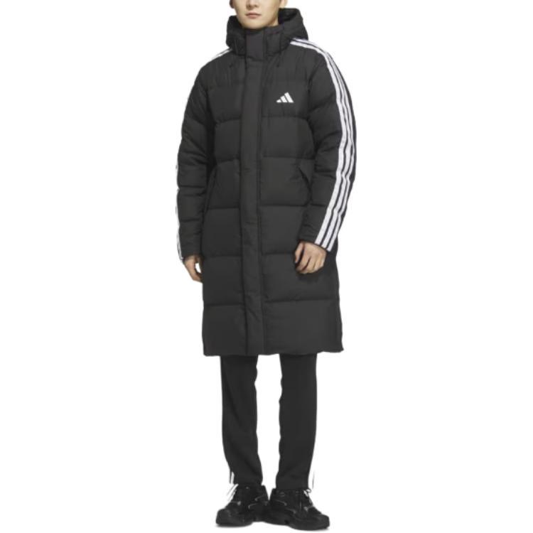 adidas 3 Stripes Down Jacket Unisex Black JZ8731