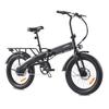 KAISDA K2C Folding Electric Bike for Adults 250W Brushless Motor 36V 10.4AH Lithium Battery, 20"x3.0 Fat Tire Ideal for Urban Commute Daily Riding