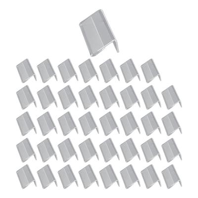 40pcs 2x4cm Acrylic Sign Display Stand Price Of Business Card Label Label Stand Display Easels Acrylic Display Stand