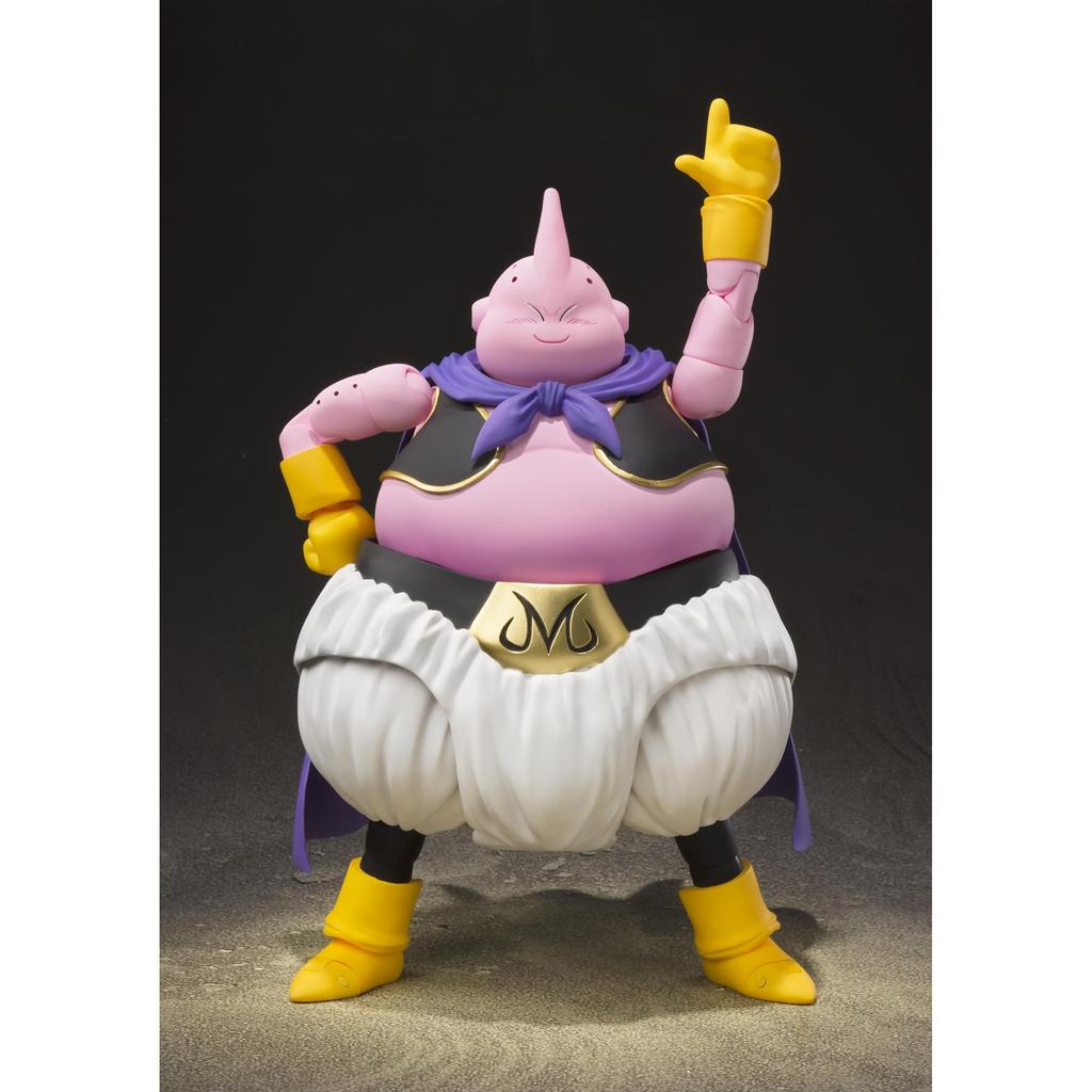 TAMASHII NATIONS S.H.. Figuarts Dragon Ball Z Majin Buu (Bueno) Reedición Figura de Acción de PVC y ABS de 180 mm