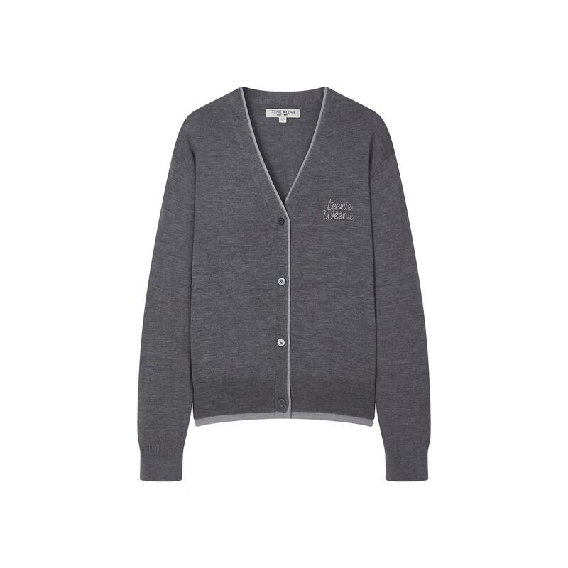 Teenie Weenie Women's V-Neck Knitted Cardigan