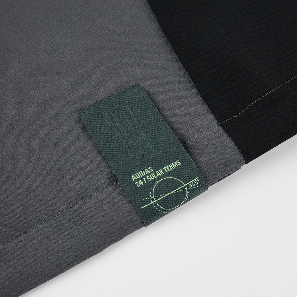 Adidas Fashion Comfortable Versatile Hooded Long Sleeve Jacket Unisex Jacket Black Gray KA2559