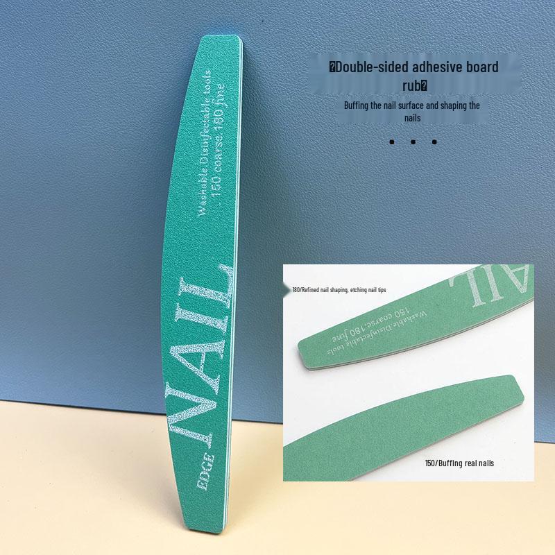 Washable Wear-Resistant Nail Shaping and Polishing Block