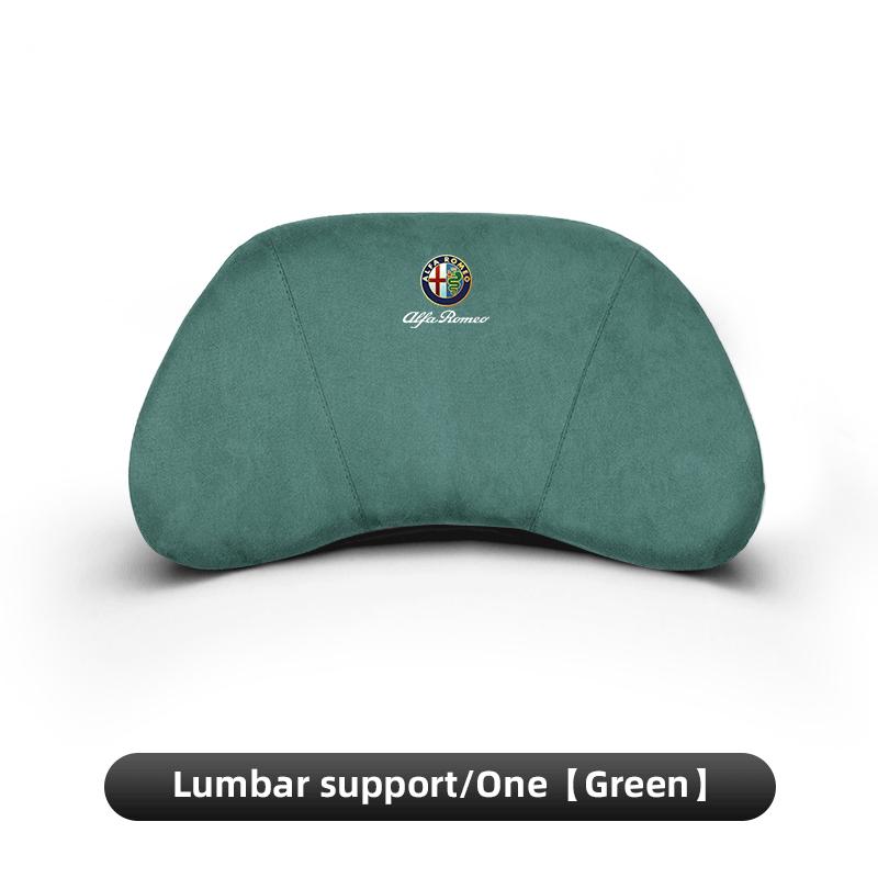 Oreiller de Protection de Cou pour Voiture Appui-tête Coton à Mémoire Support Lombaire Pour Alfa Romeo Giulietta Mito 159 Giulia Stelvio 156 147 Tonale