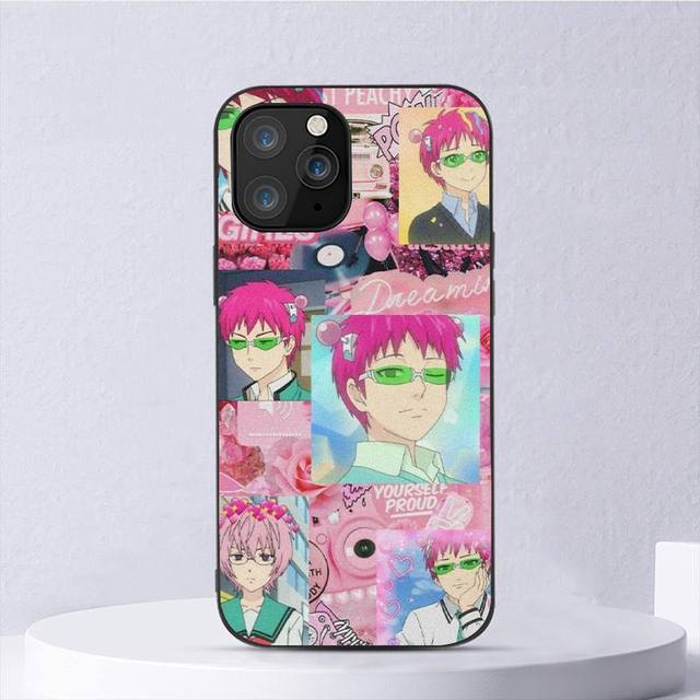 The Disastrous Life Of Saiki K Saiki Kusuo Phone Case For Iphone 11 12 Mini 13 14 Pro Xs Max X 8 7 6s Plus 5 Se Xr Shell
