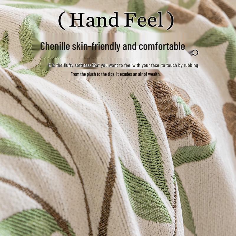 2025 Pastoral Sofa Cover: Non-slip, All-Season Wrap