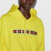 Gucci Sweatshirts Men's Yellow Hooded Non Detachable Moderate 788086-XJGKR-7218