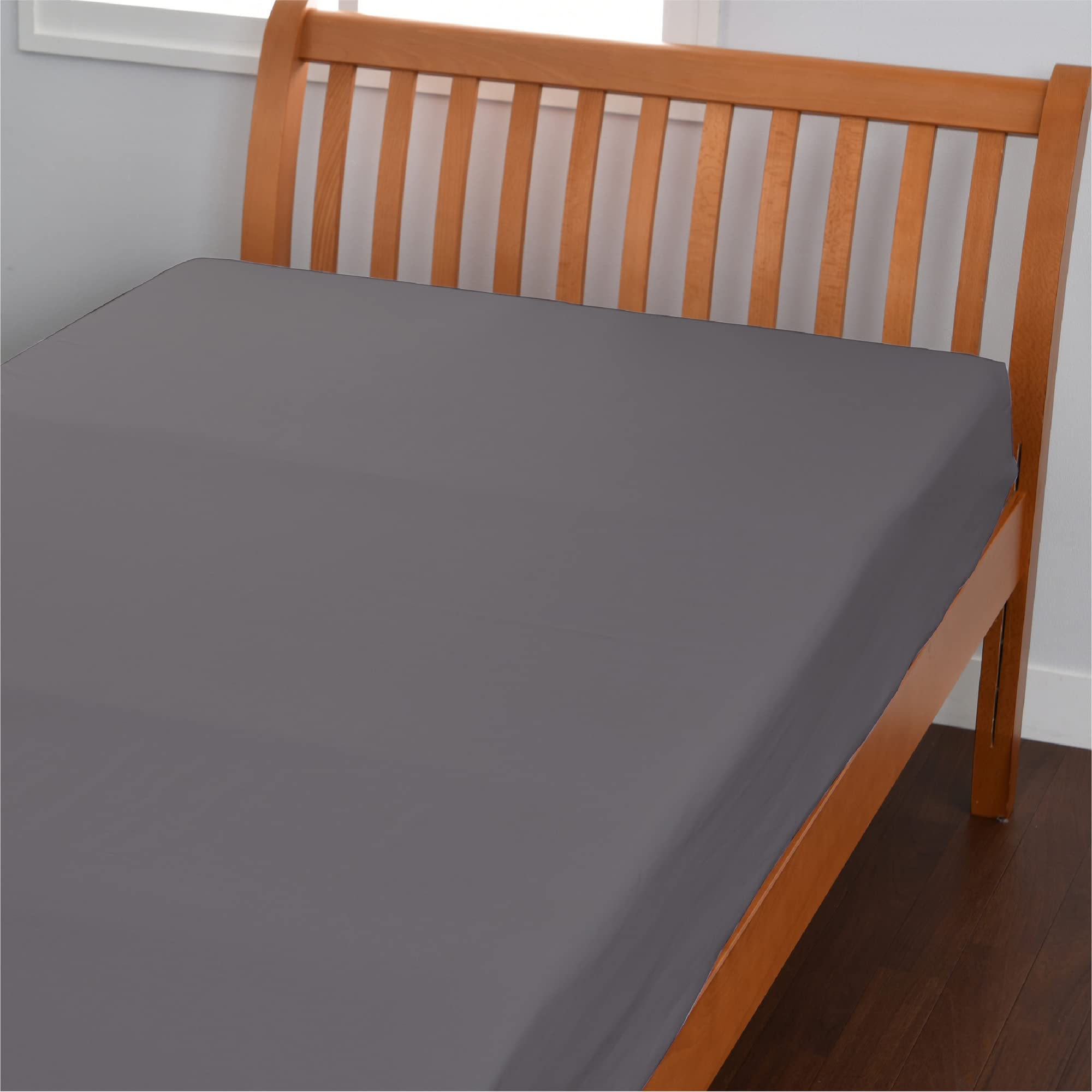 

Nishikawa Flat PK03401005 [Nishikawa] Sheet, Single, Washable, Skin-Friendly 100% Cotton, Broadcloth, Plain, Beaute, BE3601, Gray, серый