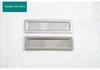 Stainless Steel Dustproof Speaker Cover for LEVC 2025 Model Wing Zhen L380 Silver Interior Front Hood