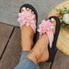 Flower Women Summer Casual Beach Home Shoes Sandals Flip Flops