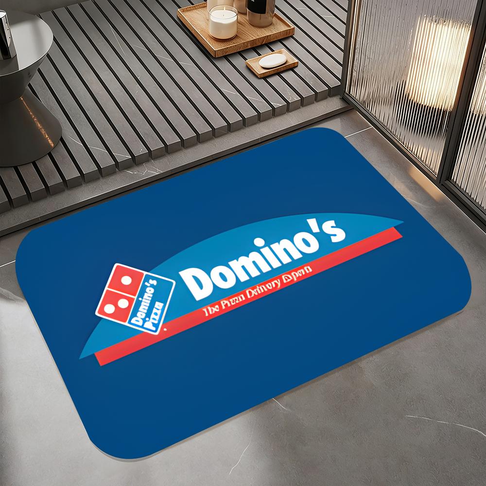 Бренд D-Domino's Коврик для пола, Диатомовый коврик для ванной, Быстросохнущий, Впитывающий, Нескользящий коврик для двери