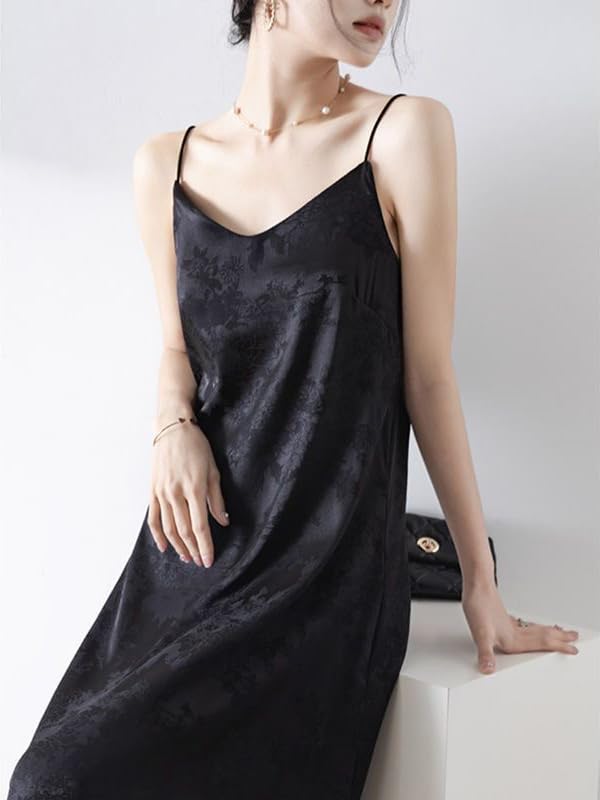 Syvent Camisole Long Office 12F707 Dress, Length, Petticoat, A-Line, Spring/Summer, Slimming, Layering, Cute, Stylish, Commuter, Lady, Sexy, Stylish,