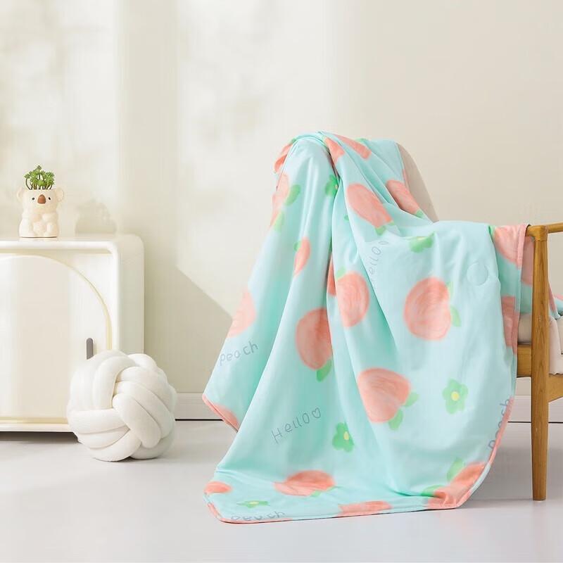 

Mengjie Peachy Printed Washable Summer Quilt